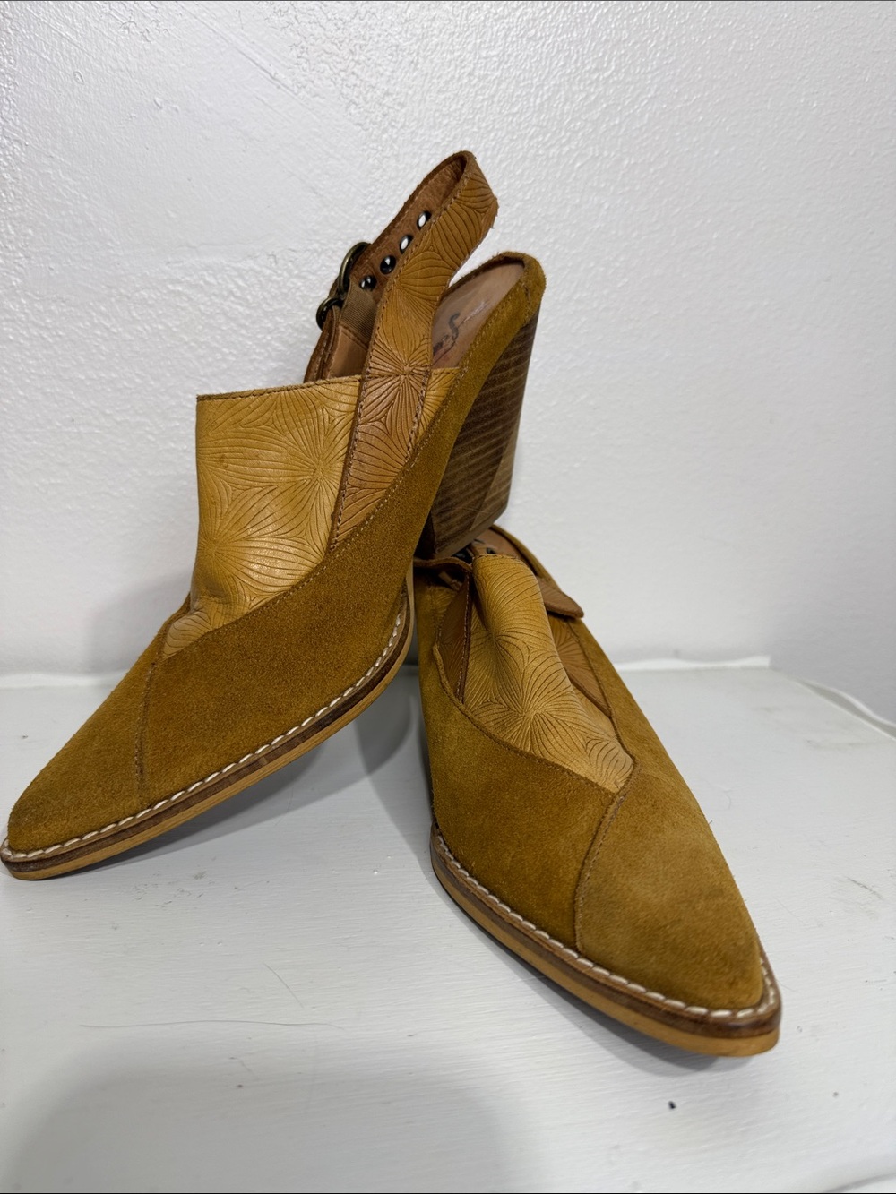 Free People Silverton Slingback mule 37